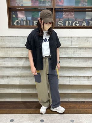 夏の楽ちん涼しいコーデ♡