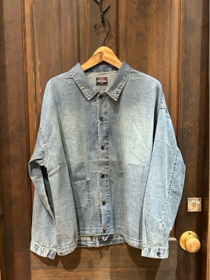 接触冷感デニムシャツ♪