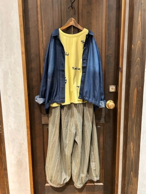 接触冷感デニムシャツ♪