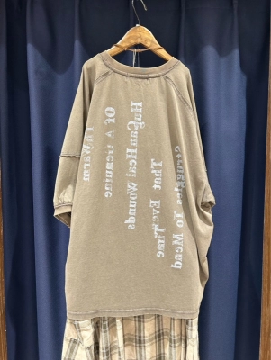 ラグランランタンスリーブT
