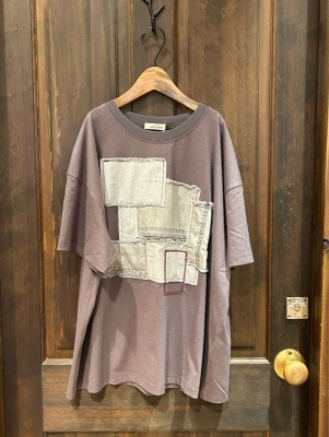Denim パッチワークモチーフＴ