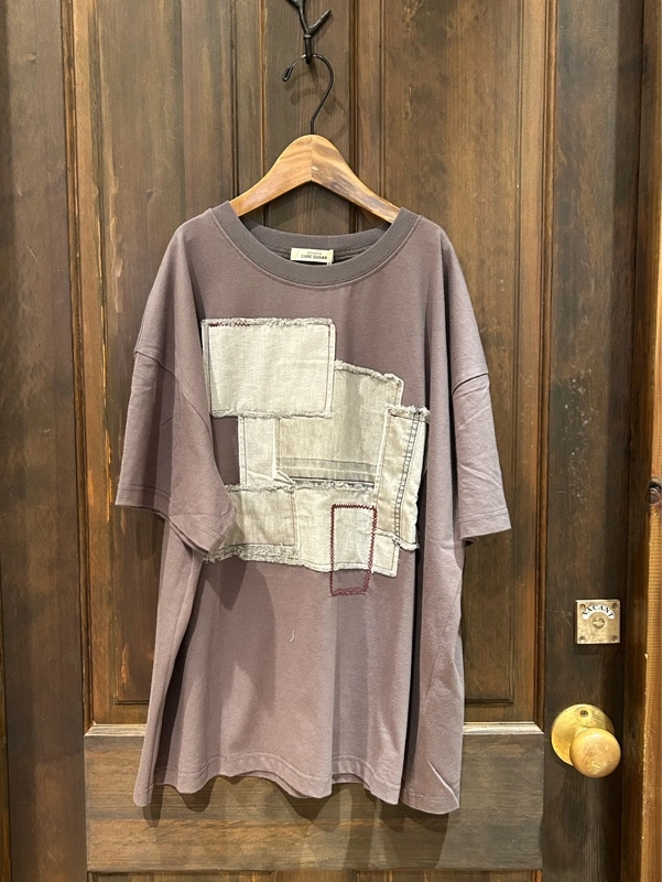 Denim パッチワークモチーフＴ