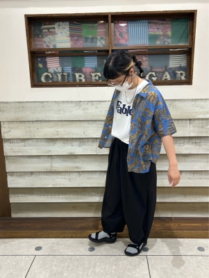 総柄シャツ♡