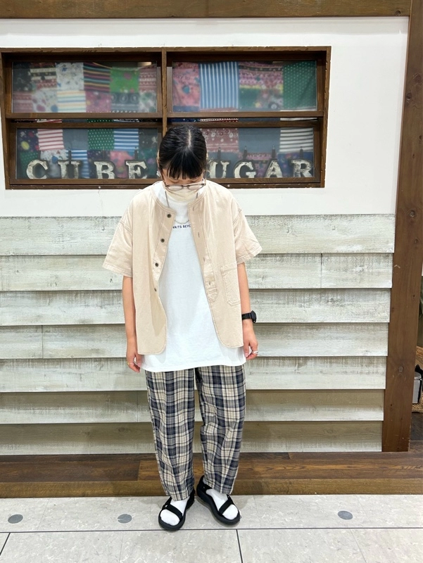 チェックパンツ！