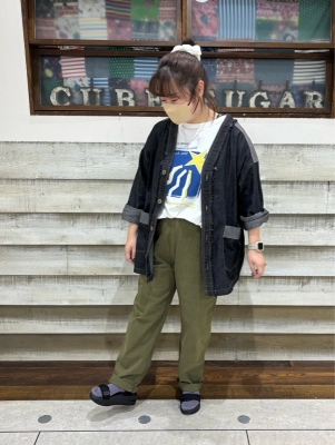 万能denimジャケット♡