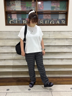 細見え効果抜群！ジャガードパンツ♡