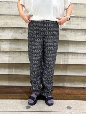 細見え効果抜群！ジャガードパンツ♡