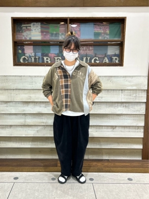 カットソー✖️チェック☆