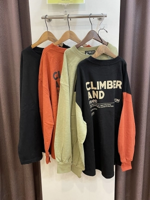スラブ天竺BackプリントBigTシャツ