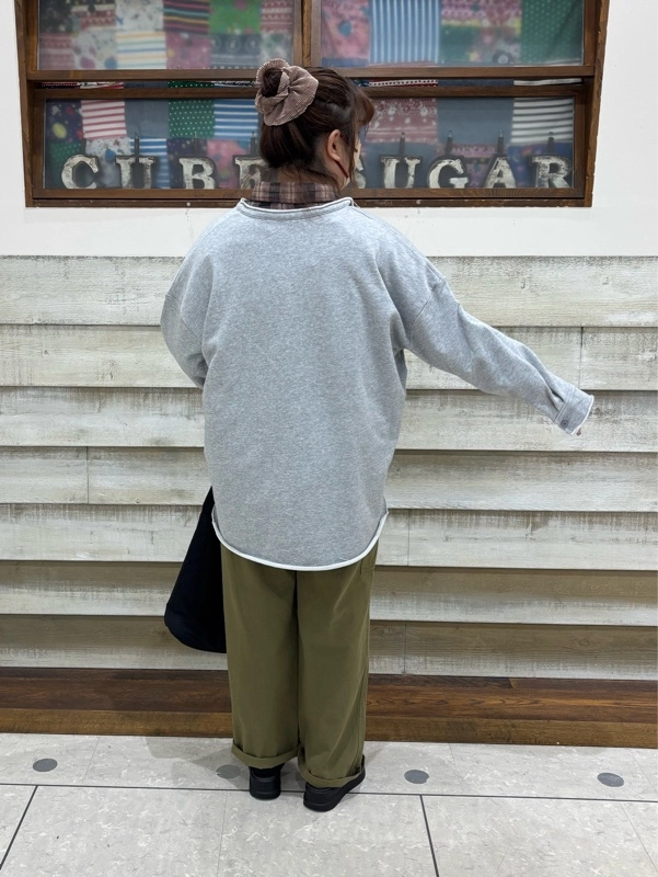 ヘンリーネックプルオーバー♡