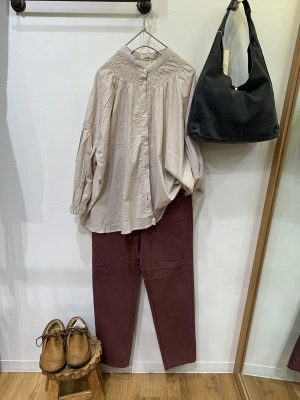 人気シリーズ☻らくしゅっとパンツ