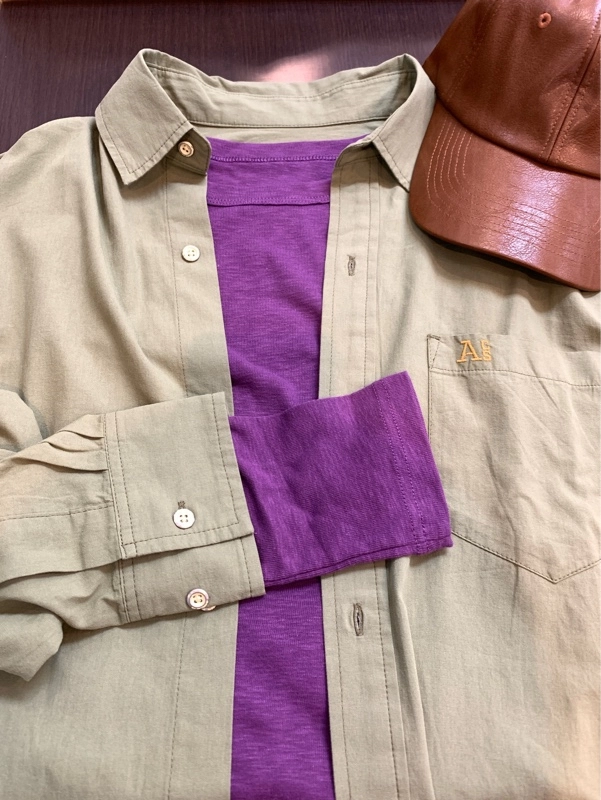 フライス無地クルー入荷☆