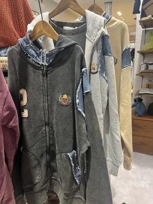 ケミカル加工パーカー