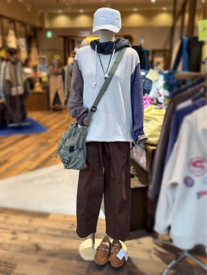 ★ストレッチツイルワイドパンツ★