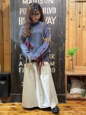 ハンドステッチニット