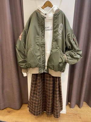 中綿ナイロンMA-1