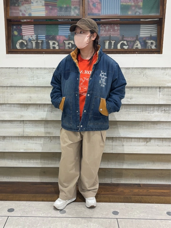 あったかデニムジャケット♡