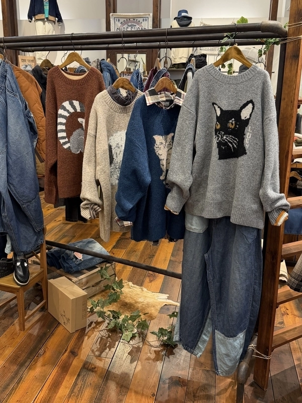 アニマル柄ニット