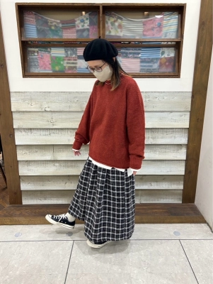 洗えるニット♡