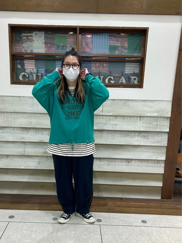 ハーフジップ！