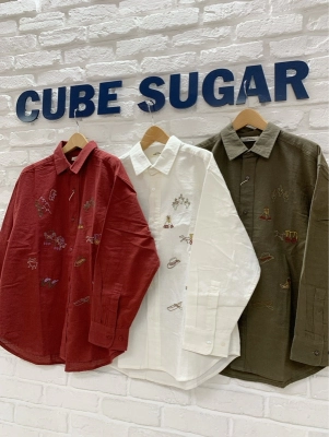 刺繍BIGシャツ☆