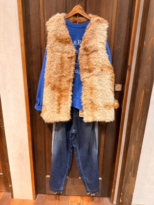 カーリーファーベスト⭐︎