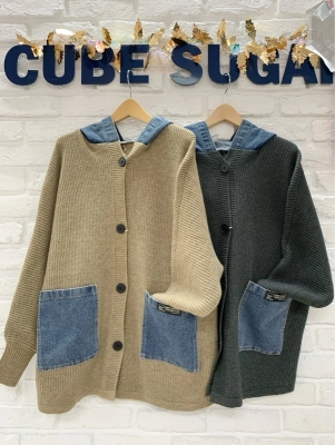 デニム×ニット☆