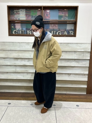 裏ボアzipupジャケット