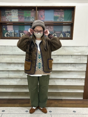 裏ボアベロアジャケット！