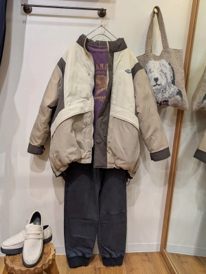 ナイロン中綿　モンスタージャケット