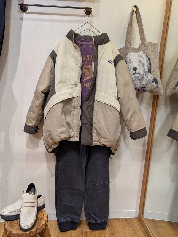 ナイロン中綿　モンスタージャケット