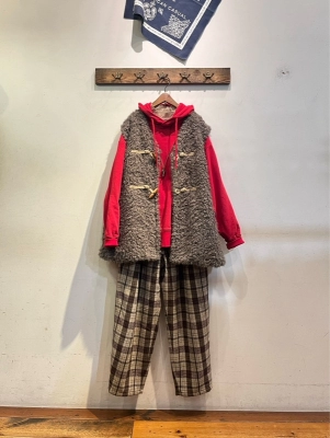 ウールフィールイージータックパンツ