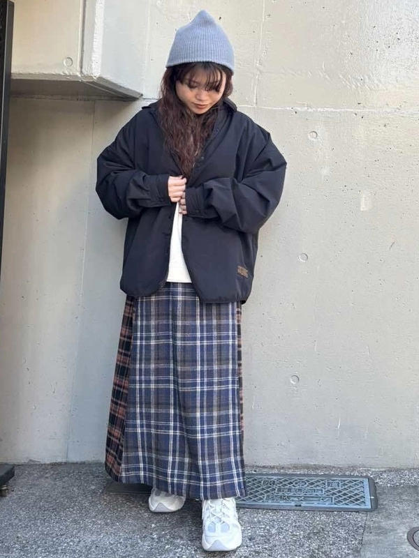 エコダウンシャツブルゾン