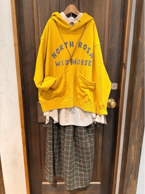 春までなが〜く使える新作パーカー♡