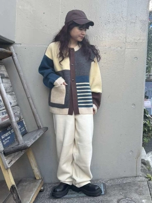 ゆるっと楽ちんな冬のあったかコーデ