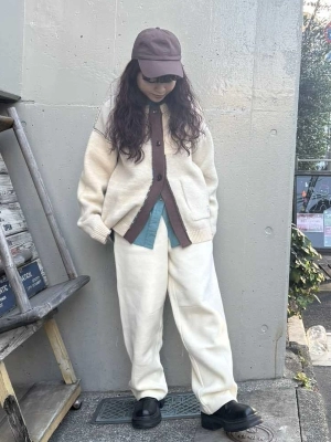 ゆるっと楽ちんな冬のあったかコーデ