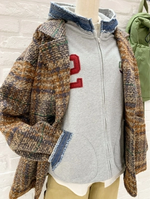 チェックコート☆