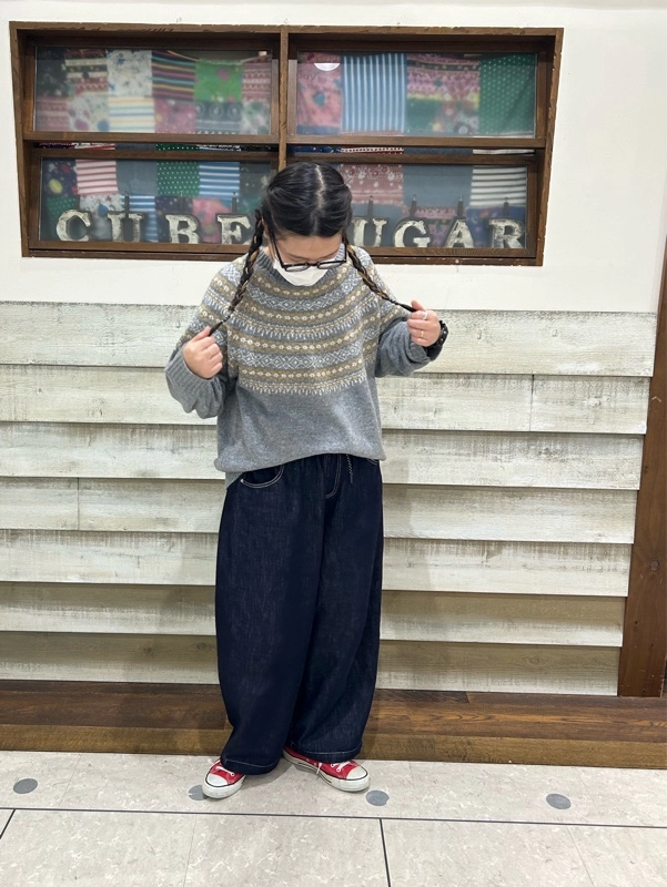 求心柄ニット！