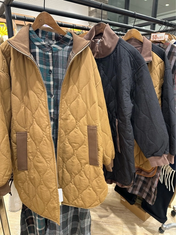 お得な中綿キルトブルゾンシリーズ!!