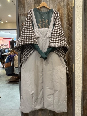 ♡港北店オススメ エコダウン バルーンジャンパースカート♡