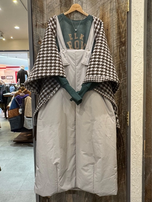 ♡港北店オススメ エコダウン バルーンジャンパースカート♡