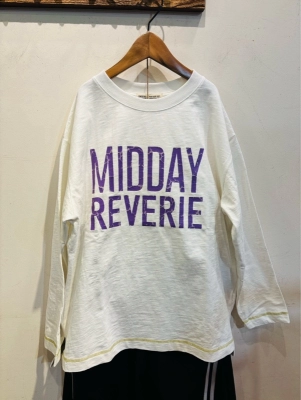 10/-スラブ天竺 クルーネック ロングTシャツ