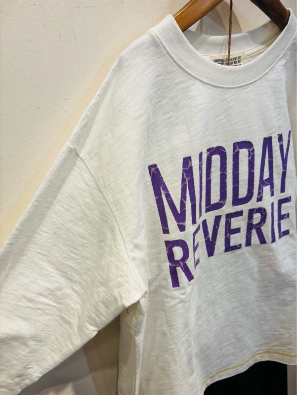 10/-スラブ天竺 クルーネック ロングTシャツ