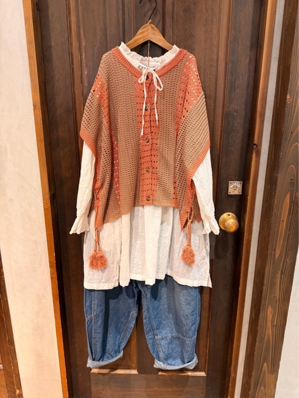 前後2wayケープベスト⭐︎