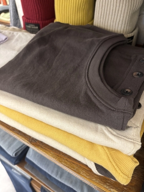 ガーゼ裏毛 脇スリットベスト