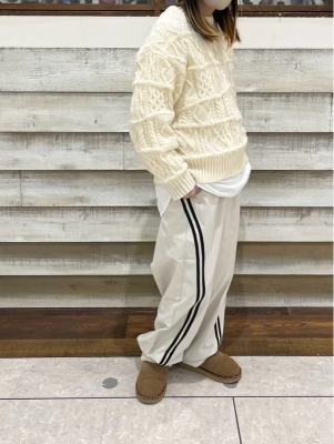 ラインパンツ♡