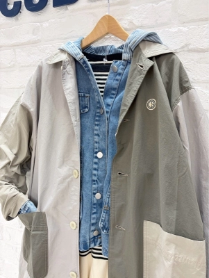 ステンカラーコート☆