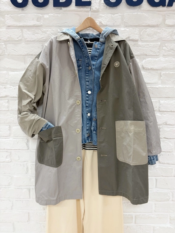 ステンカラーコート☆