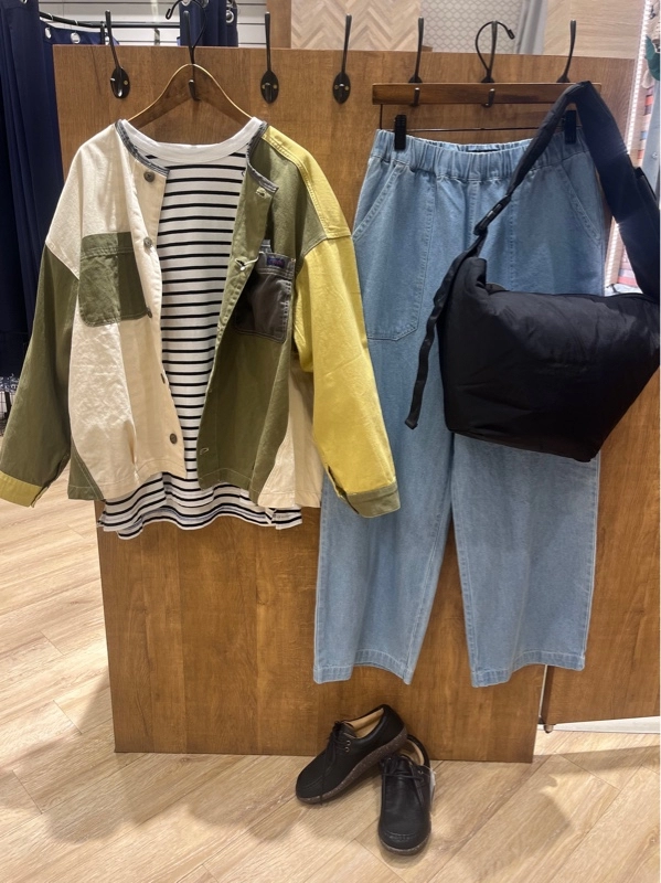 ツイルノーカラーバルーンJK