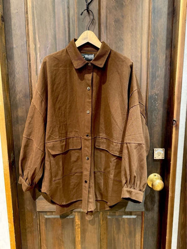 コットンツイルシャツジャケット